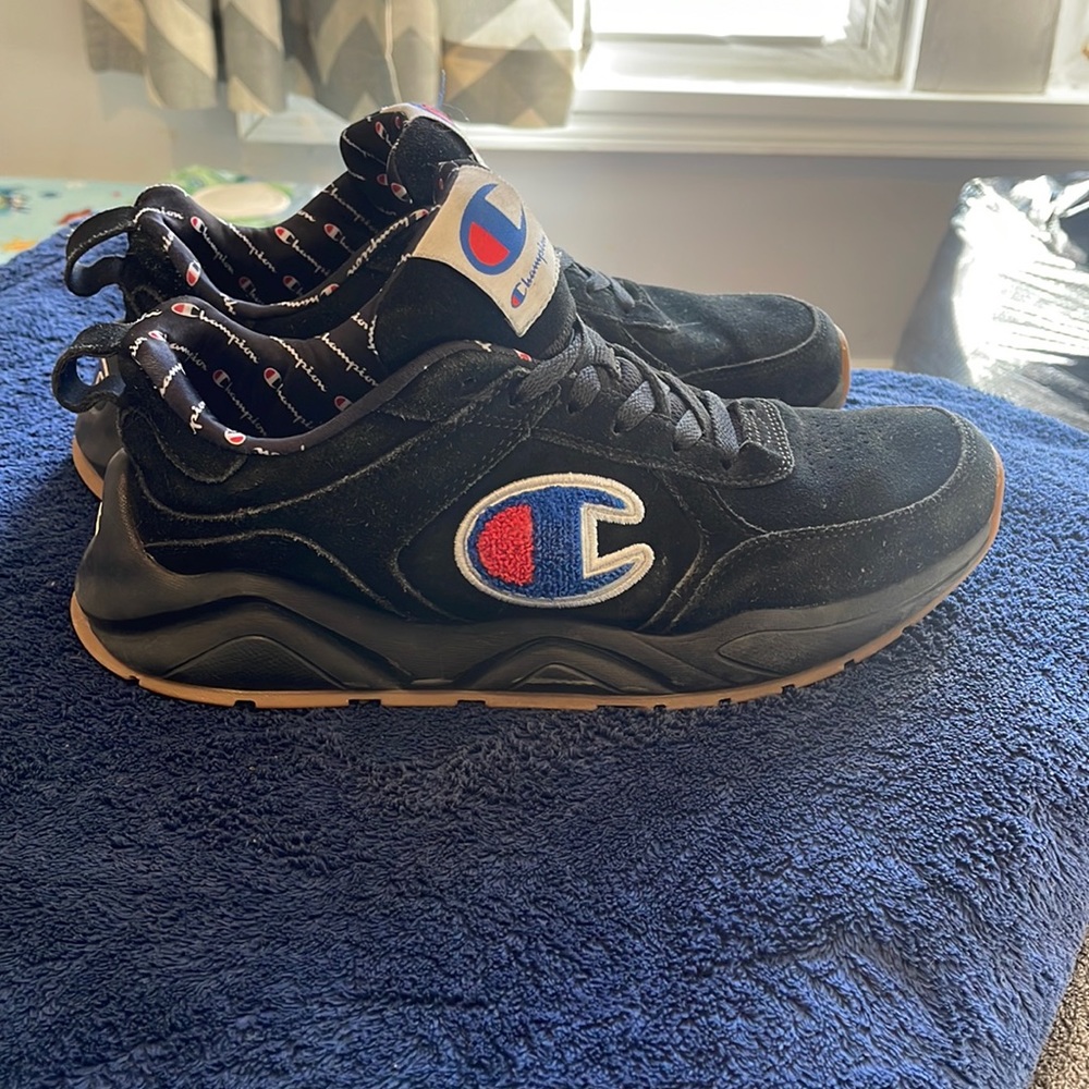 Champion suede sneakers